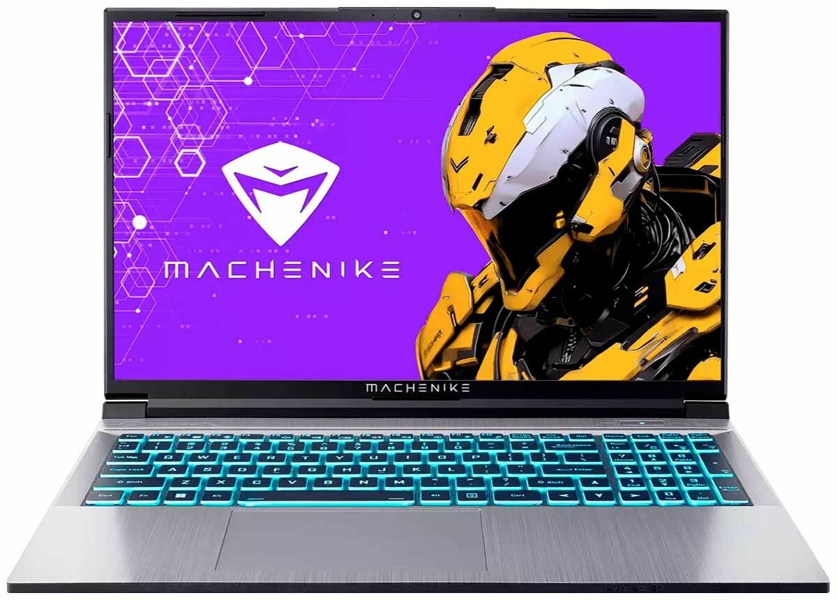 Ноутбук игровой Machenike L15 Pulsar 2K (JJ00GE00GRU) 15.6" Intel Core i5-12450H NVIDIA GeForce RTX 4050 (6 Гб) RAM 16 ГБ SSD 1 ТБ, без системы русская раскладка, серый металлик — фото 1