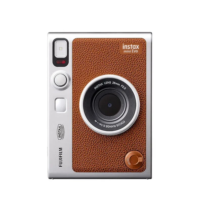 Камера моментальной печати FUJIFILM INSTAX Mini EVO, Brown, 40 Film Pack Kit