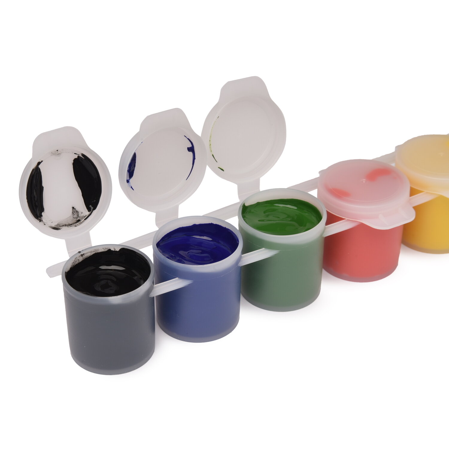 Гуашь ЛУЧ "Классика" 12 цветов, 20 мл блок-тара, матовый финиш — фото 1