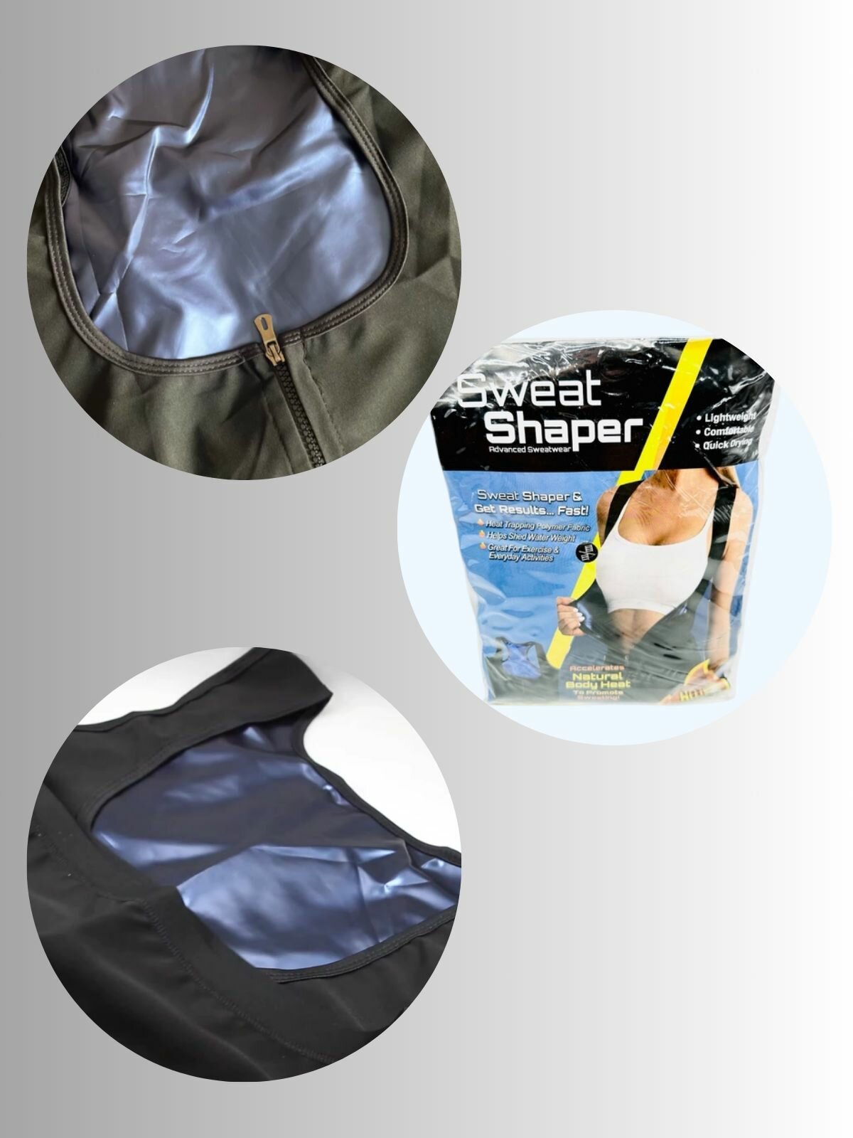 Изображение Майка-Пояс для похудения с эффектом сауны Sweat Shaper XXL- XXXL