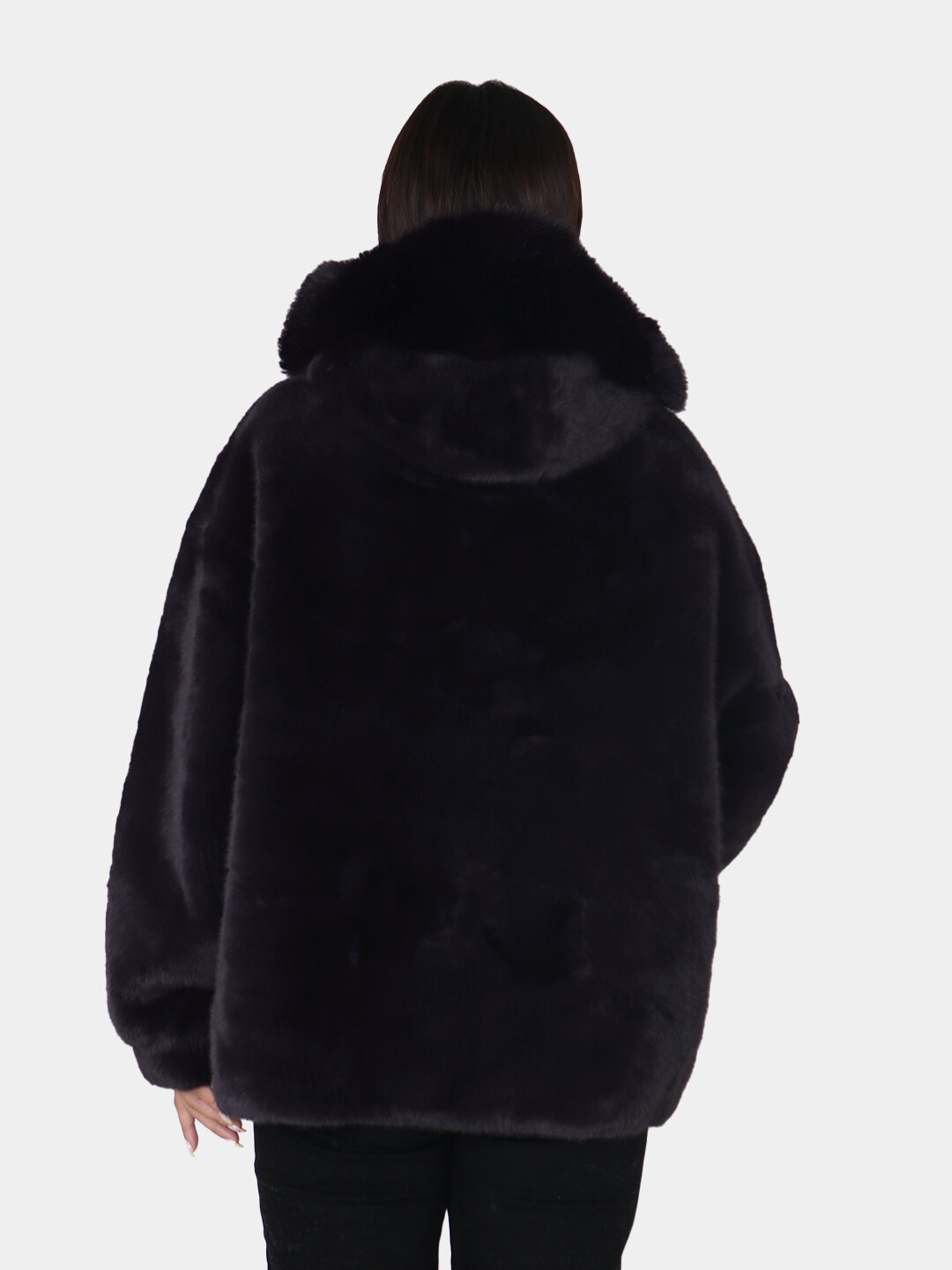 Пальто, размер One Size, фиолетовый — фото 1