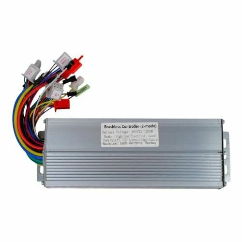 Контроллер 60-72V 1000W для электровелосипеда