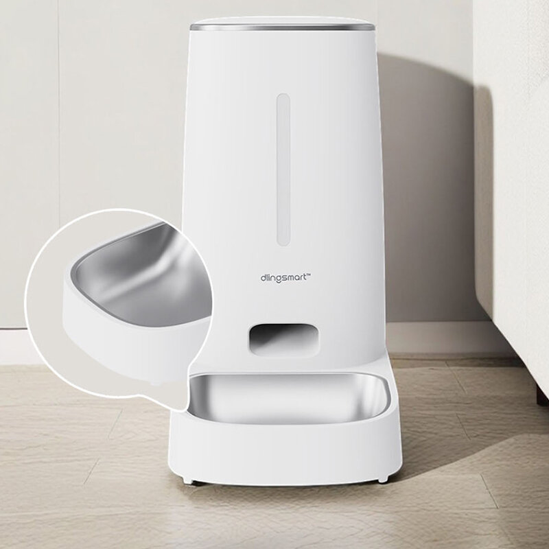 Автоматические Кормушки Xiaomi Умная кормушка для домашних животных Xiaomi Dlingsmart Intelligent Pet Feeder (PTM-101)