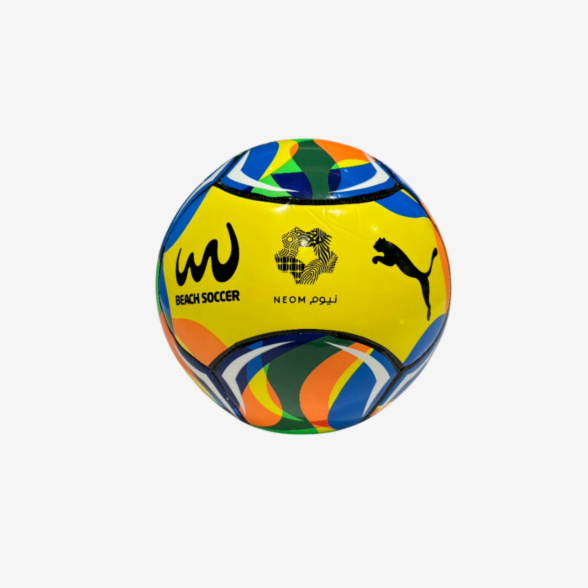Decathlon Мяч для пляжного футбола Puma MS размер 5 желтый/синий