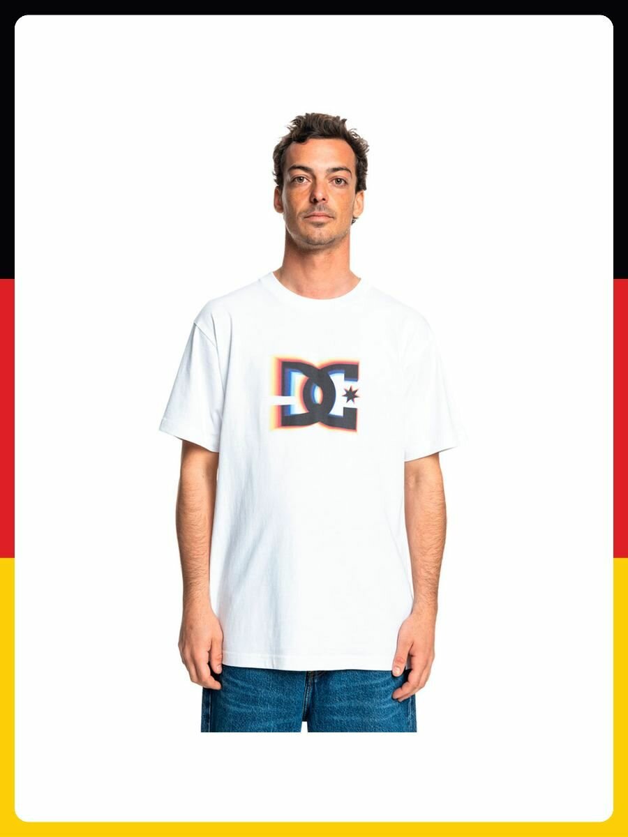 Футболка спортивная DC Shoes, размер 2XL., белый