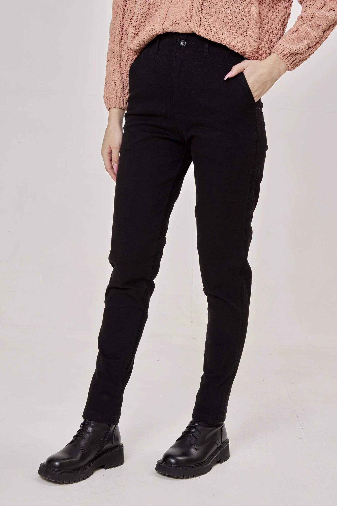 Брюки Selfie, размер XS, черный — фото 1