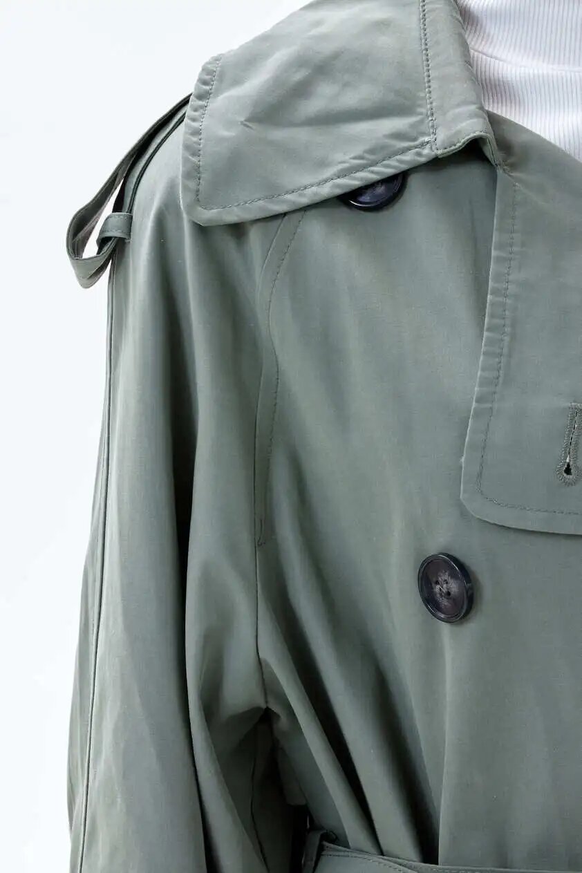 Плащ Selfie, размер M, зелeный — фото 1