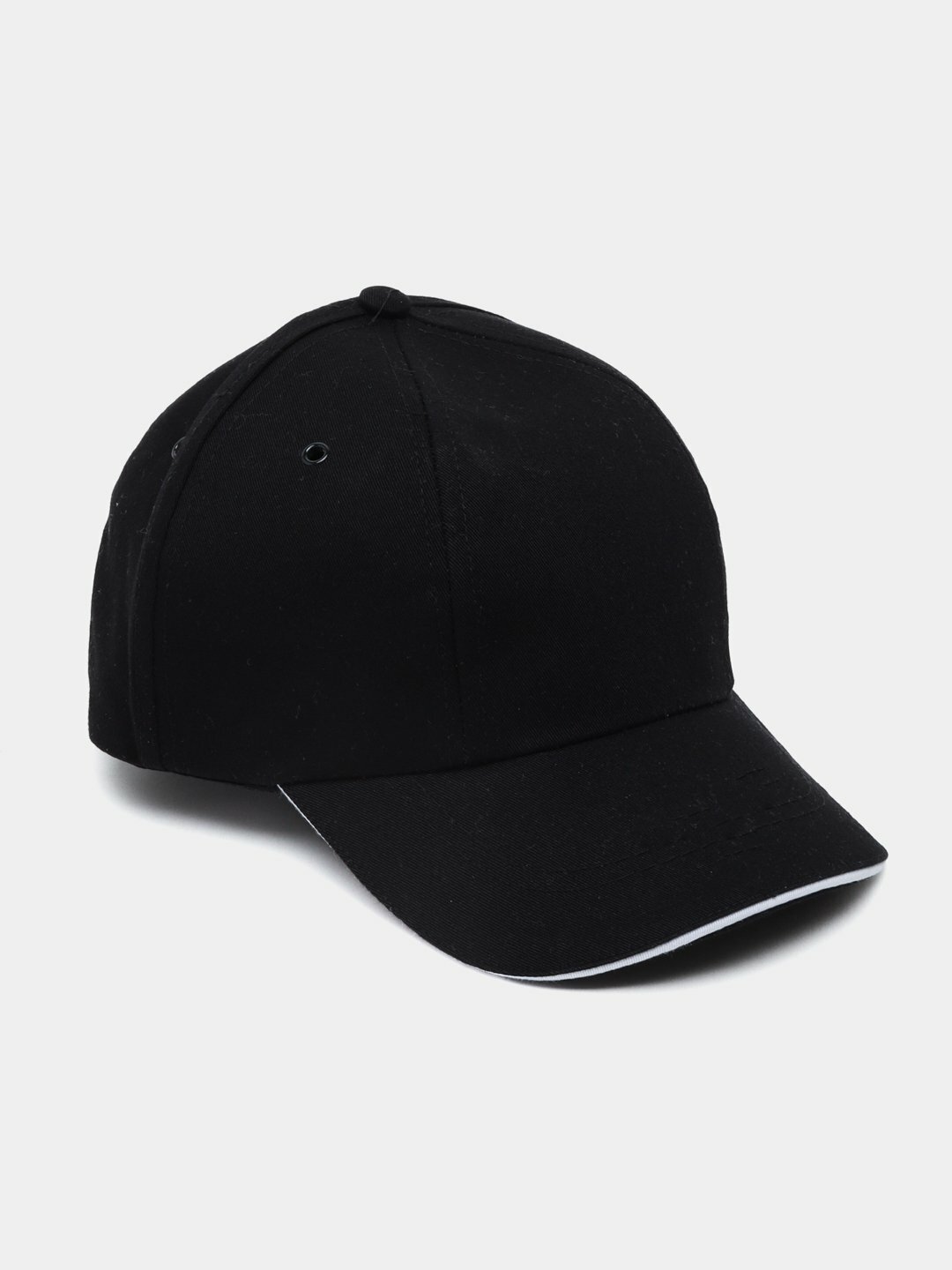 Бейсболка  для мужчин и женщин, размер 56-58, черный — фото 1