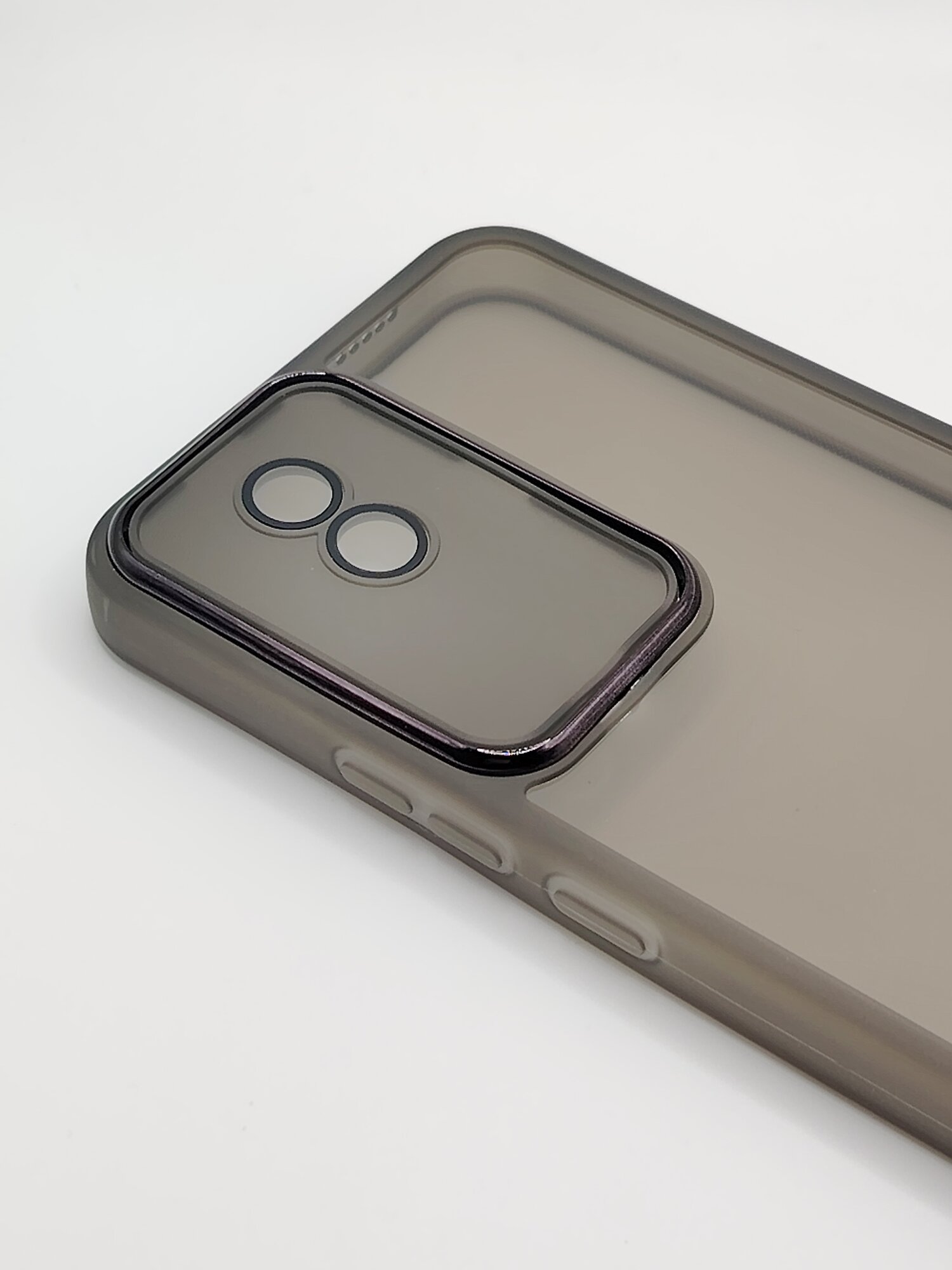 Чехол для VIvO Y02T/A, с защитой камеры, чёрный, силиконовый — фото 1