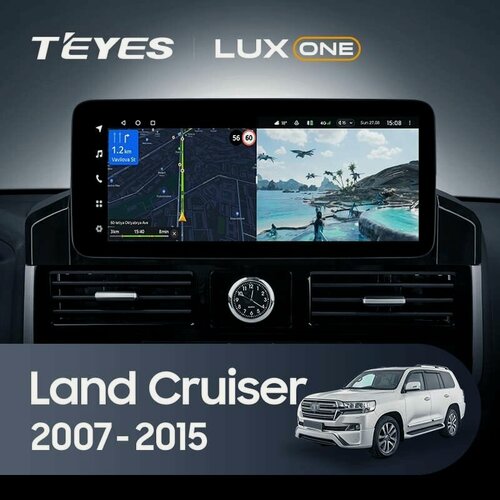 Изображение товара Штатная магнитола Teyes LUX ONE 6/128 Toyota Land Cruiser 200 (2007-2015) Тип-В