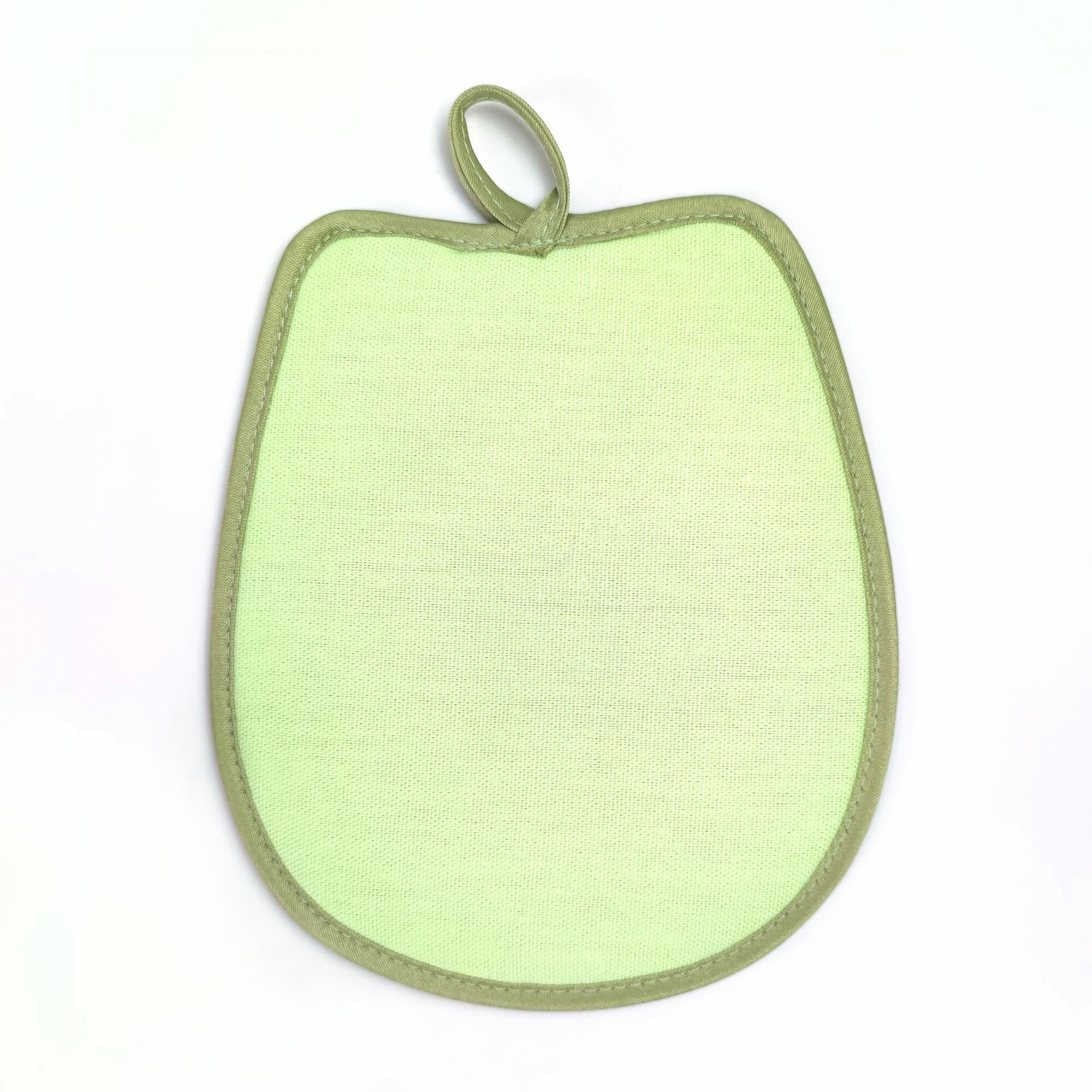 Фигурные кухонные прихватки для горячего из рогожки, набор 2 штуки, ГрандСтиль — фото 1