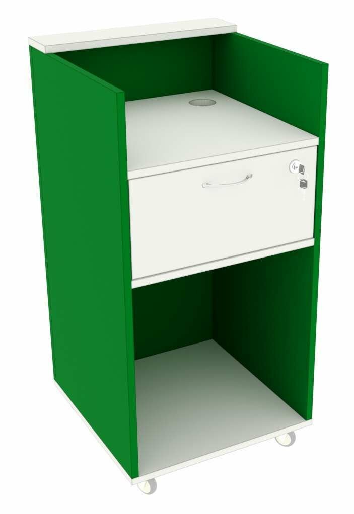 Кассовый прилавок с ящиком для аптеки ИЗУМРУД-52. Производитель товара - компания ТОБ.