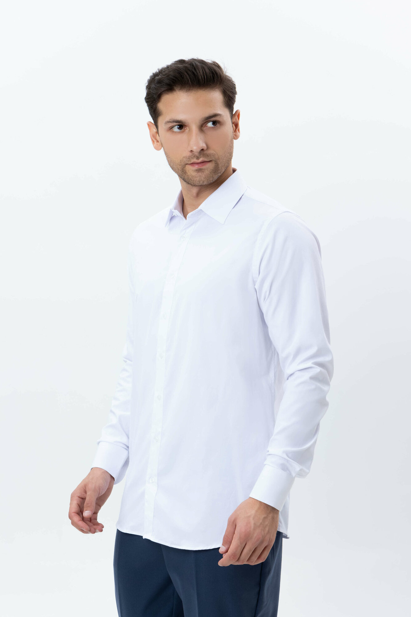 Рубашка TERRA PRO, размер M, white — фото 1