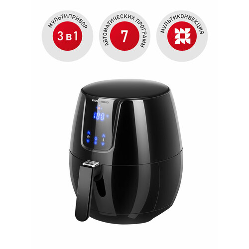Мультипечь РЕДМОНД RAG-247 универсальный, 3.1 л, 7 программ, черный