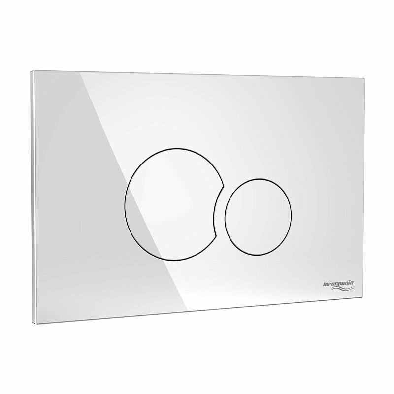 Кнопка смыва IDROSPANIA Belen двойная хром глянцевая (30361)