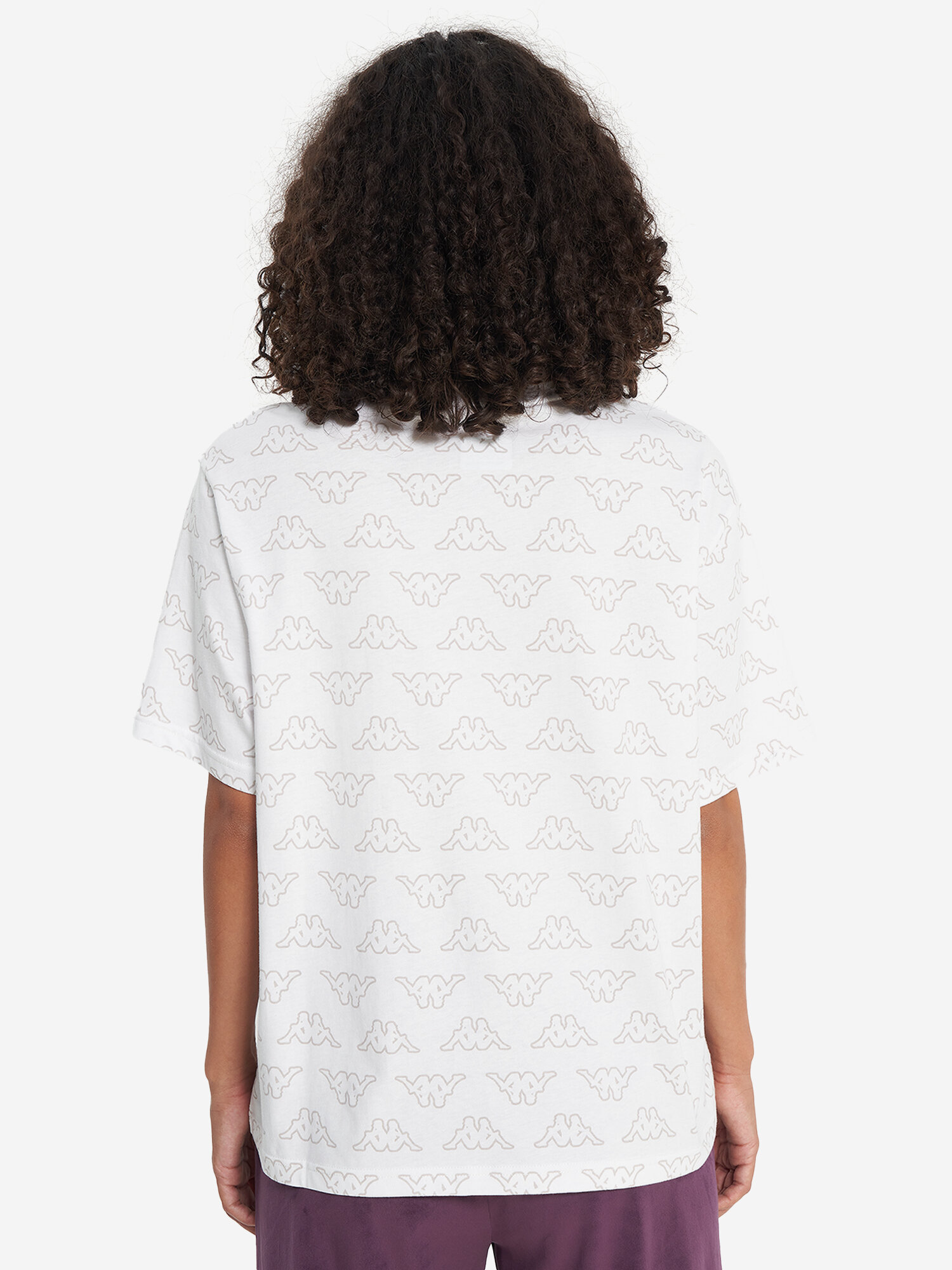 Футболка спортивная Kappa, размер 46-48, белый — фото 1