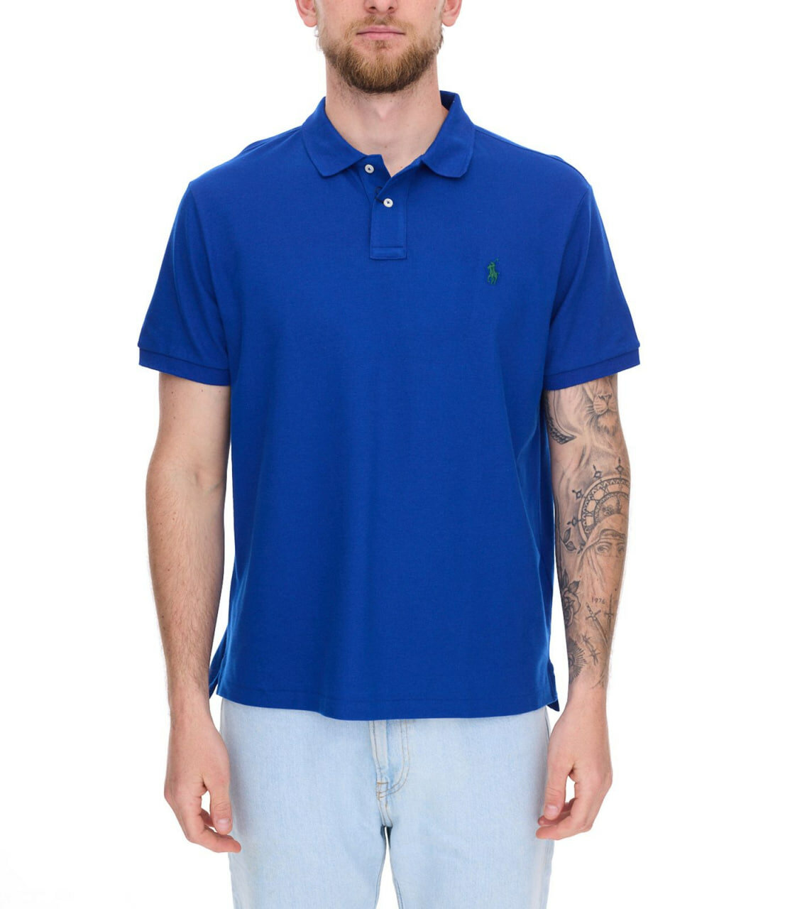 Поло Polo Ralph Lauren, размер XL, blue&green