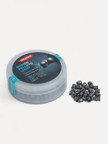 Изображение товара Пули для пневматики "Domed pellets Light" кал. 4,5мм, 0,45гр, 300шт