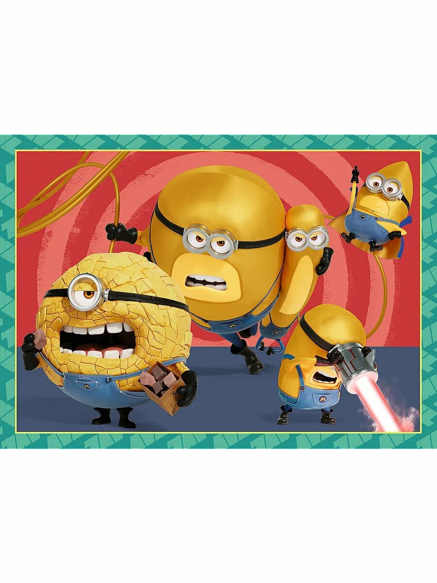 Сумасшедшие миньоны, 35х48х54х70 деталей, — фото 1
