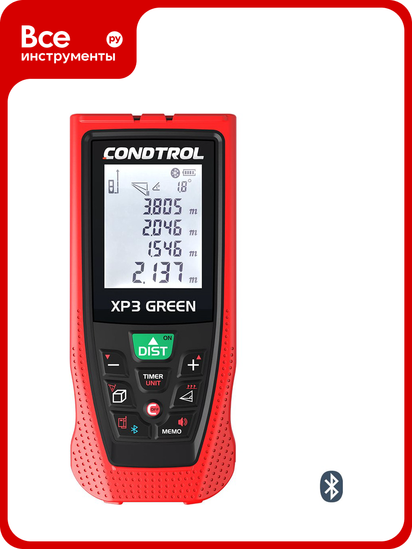 Лазерный дальномер Condtrol XP3 Green 120 м 1 4 107