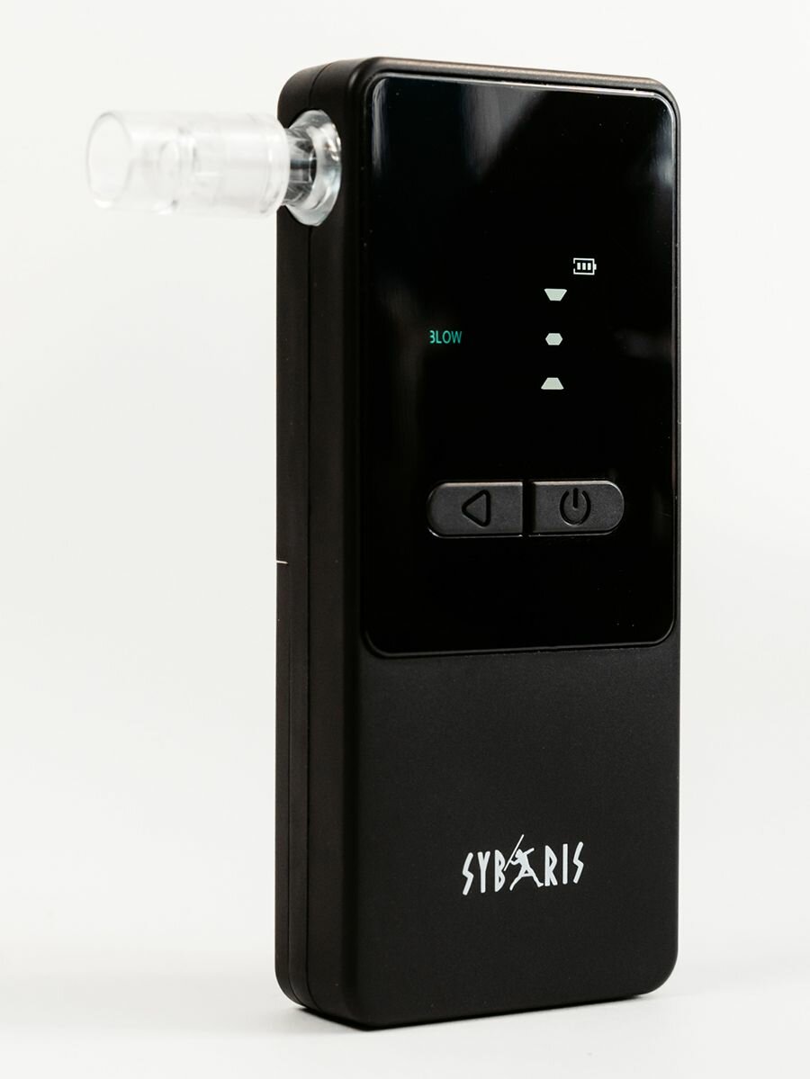 Алкотестер профессиональный SYB-AT01 SYBARIS электрохимический с платиновым сенсором версия 2.0