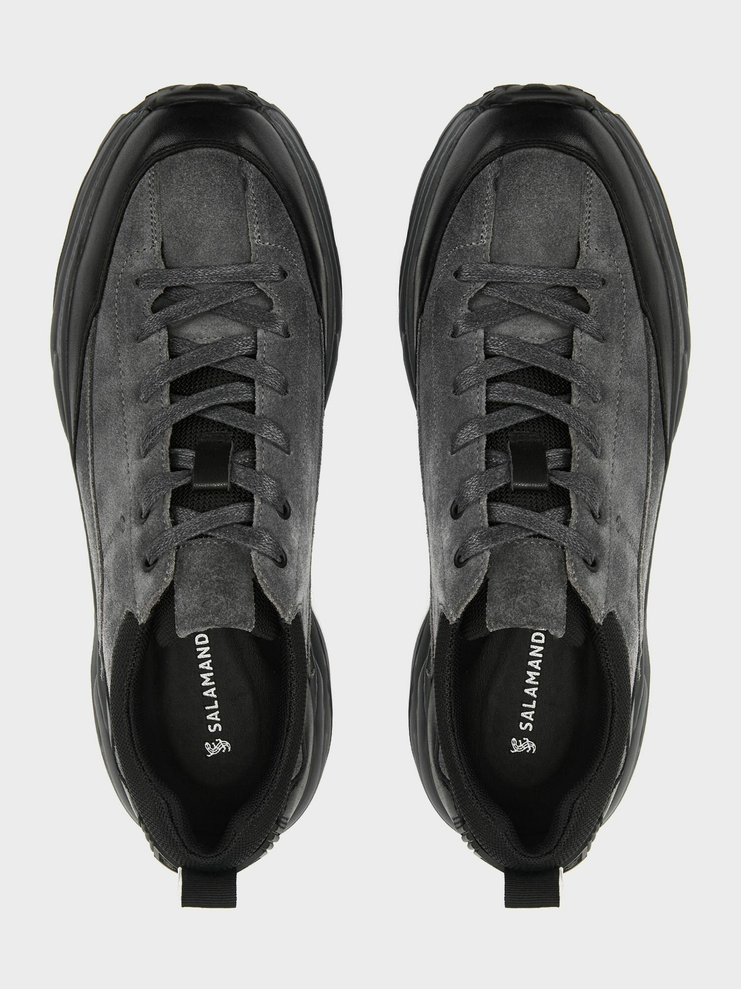 Кроссовки Salamander, полнота 6, размер 44, серый, черный