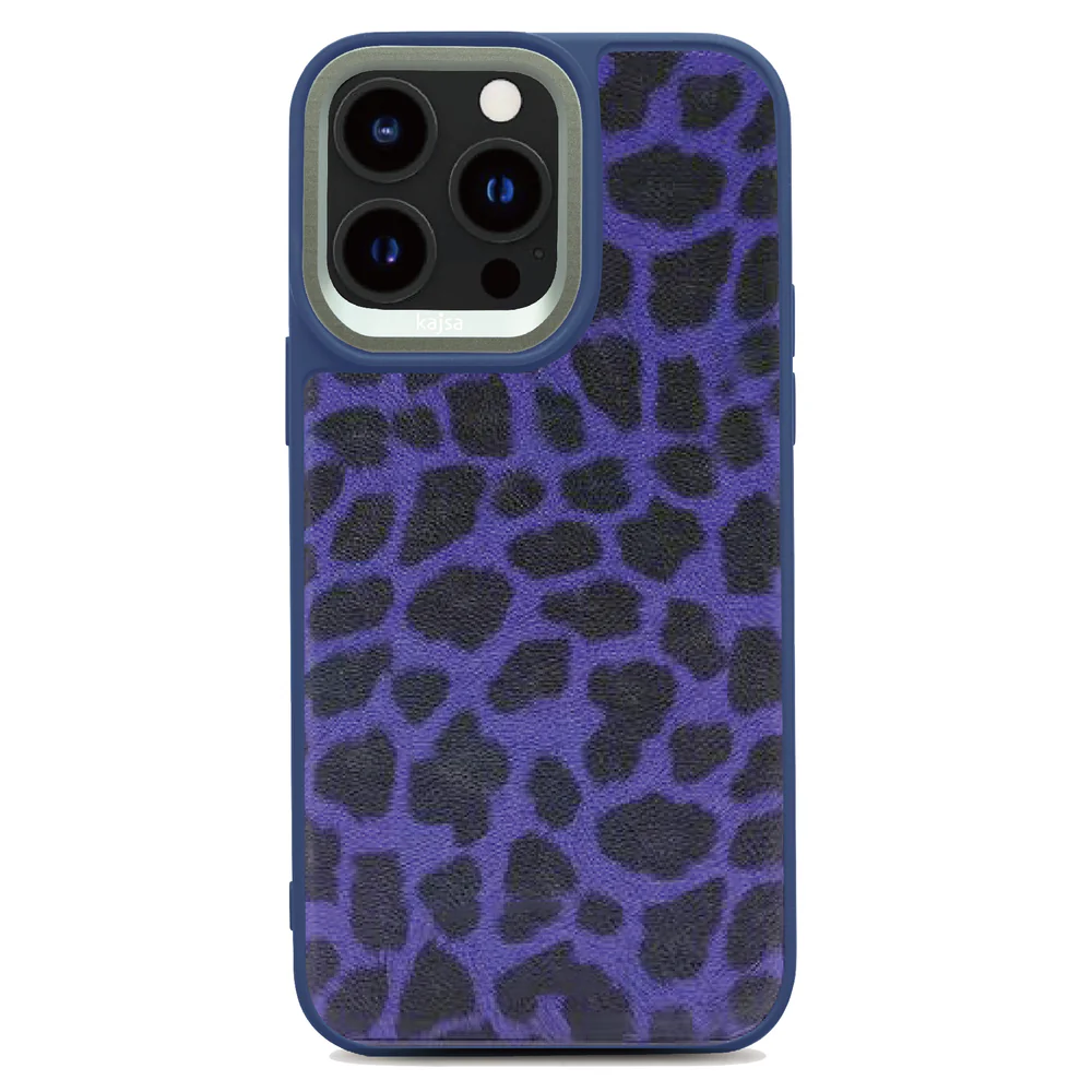 Чехол Kajsa для iPhone 14 Pro Max, натуральная кожа, ударопрочный