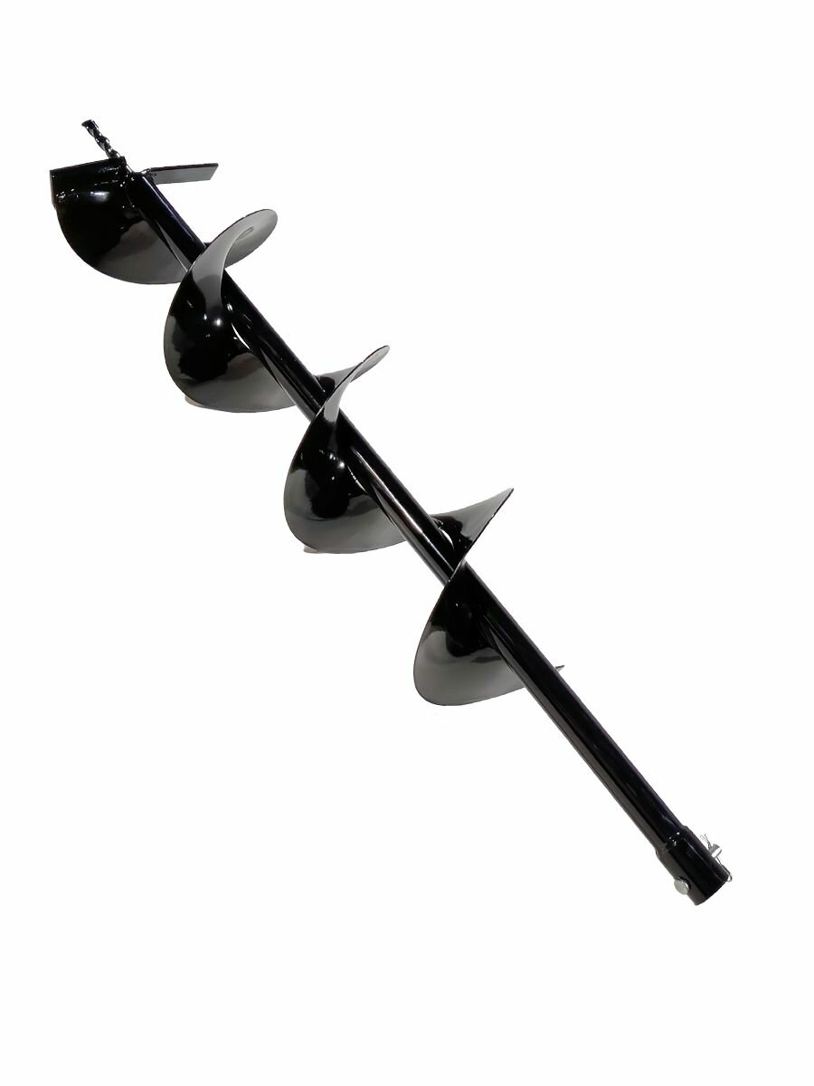 Шнек PROFI 800, для мотобура, для грунта, длина 80 см, двухзаходный, диаметр крепления 2 см — фото 1