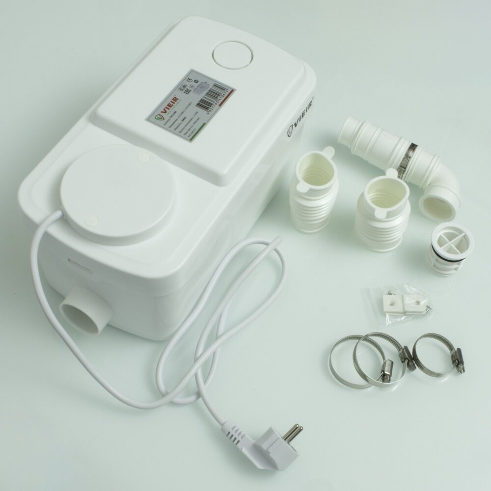 Канализационная установка для отвода из раковины душа(ванны) 300Вт Vieir VRCS300