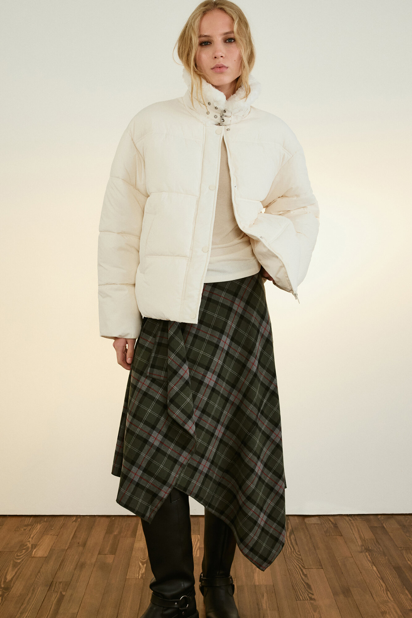 Куртка Befree Woman Mix&Match размер XS молочный