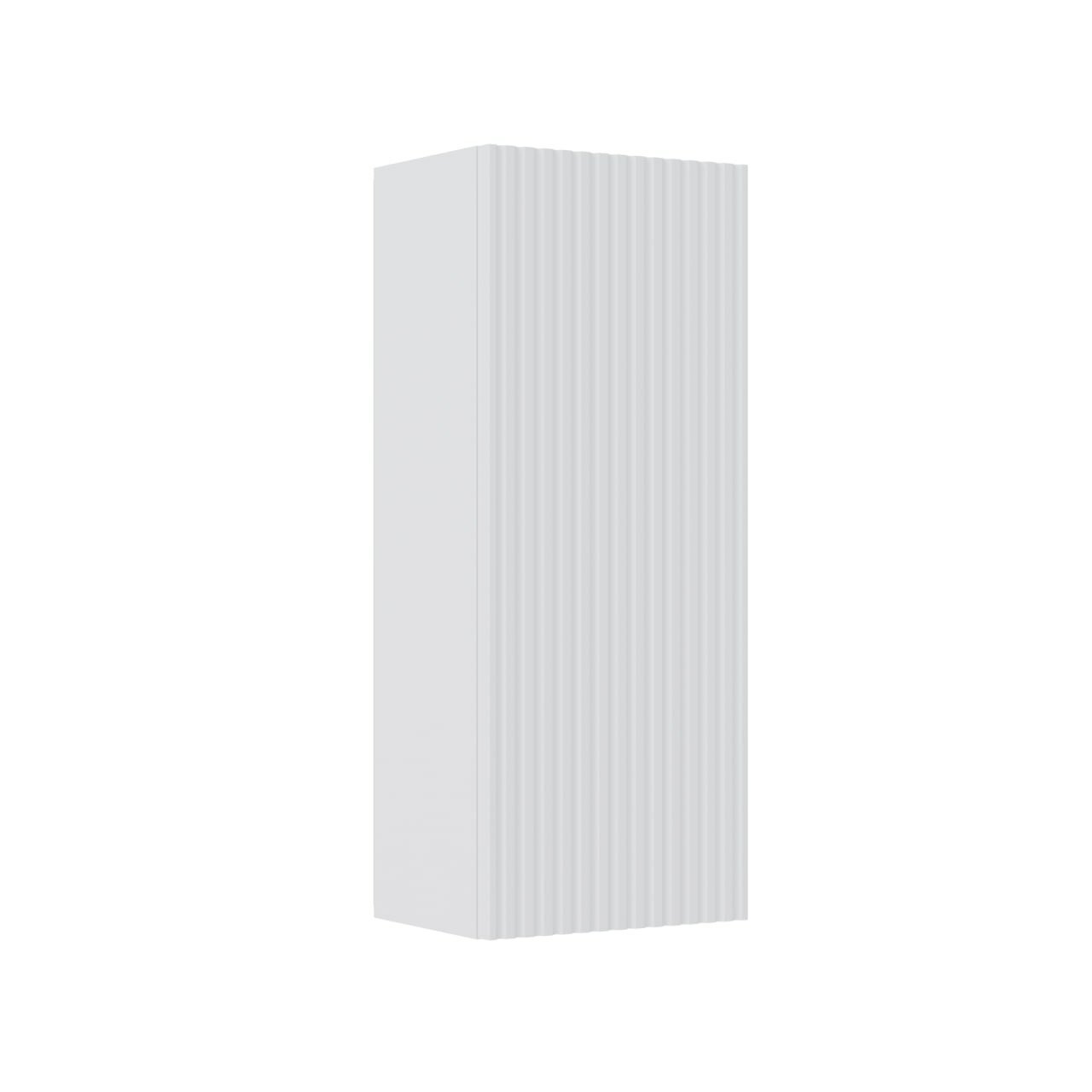 Шкаф навесной Runo Соренто 20 универсальный белый матовый (вертикаль)
