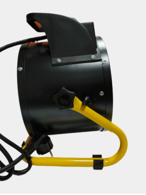 Портативный электрический тепловентилятор с керамическим нагревателем для быстрого и безопасного обогрева помещений — фото 1