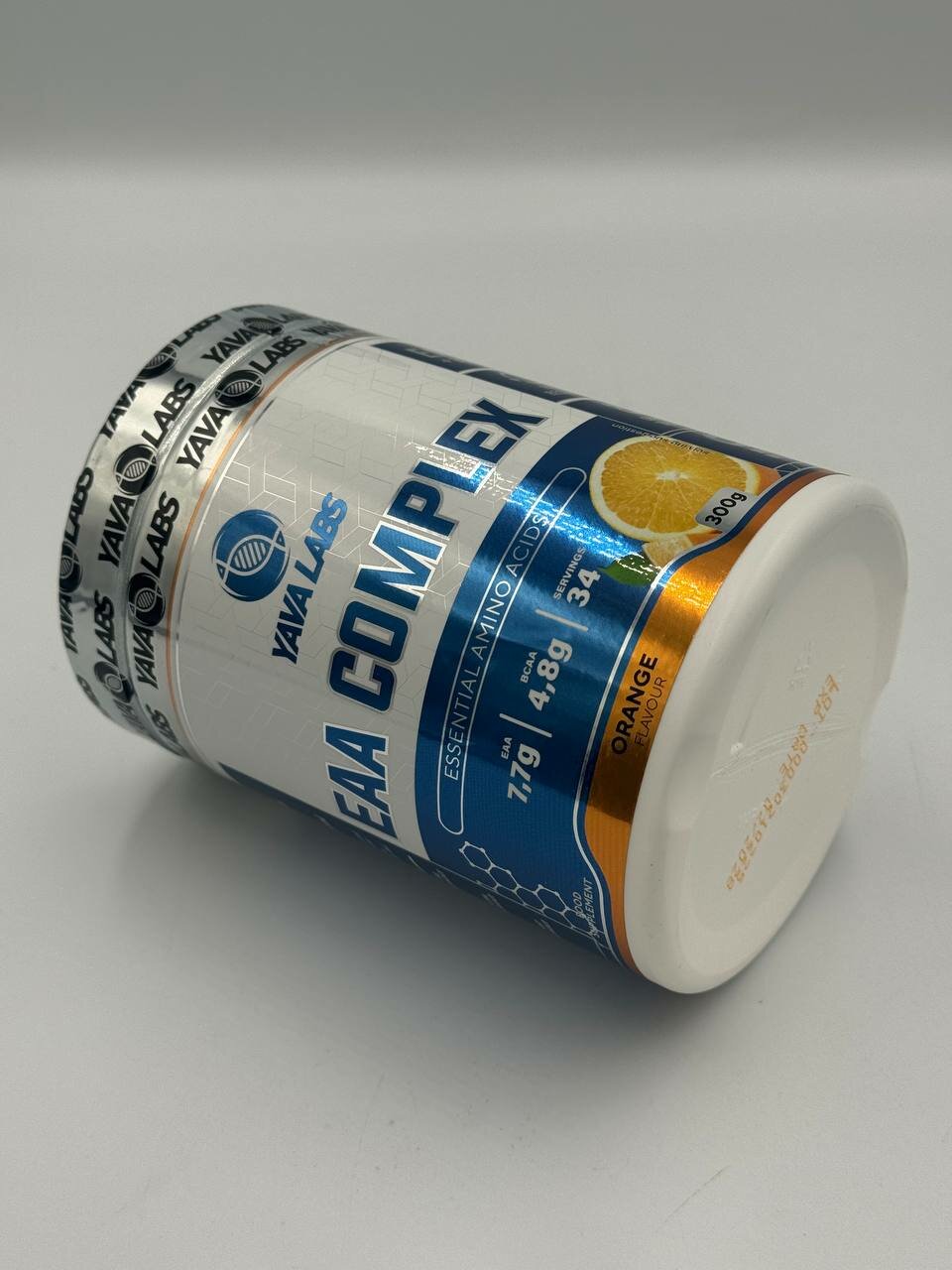 Аминокислоты Yava Labs "EAA Complex", 300 г, со вкусом Апельсин — фото 1