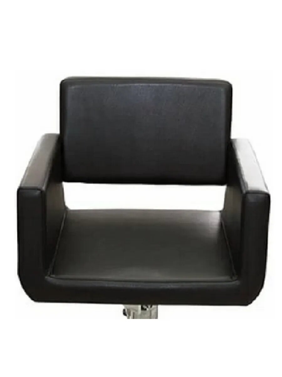 Парикмахерское кресло Бостон на черном диске — фото 1