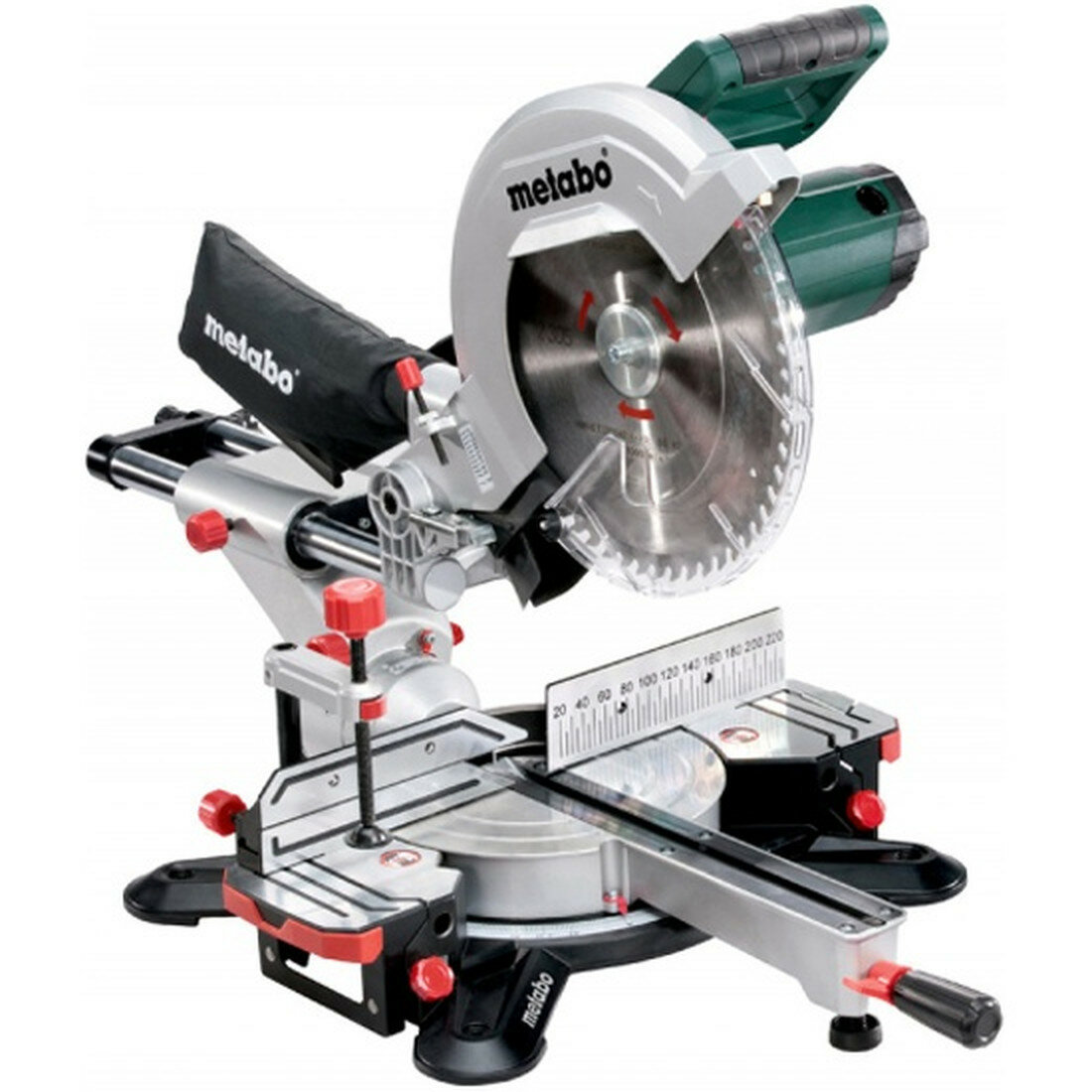 Пила торцовочная Metabo KGS 305 M, 2000Вт, 3700об/мин, с лазером и подсветкой