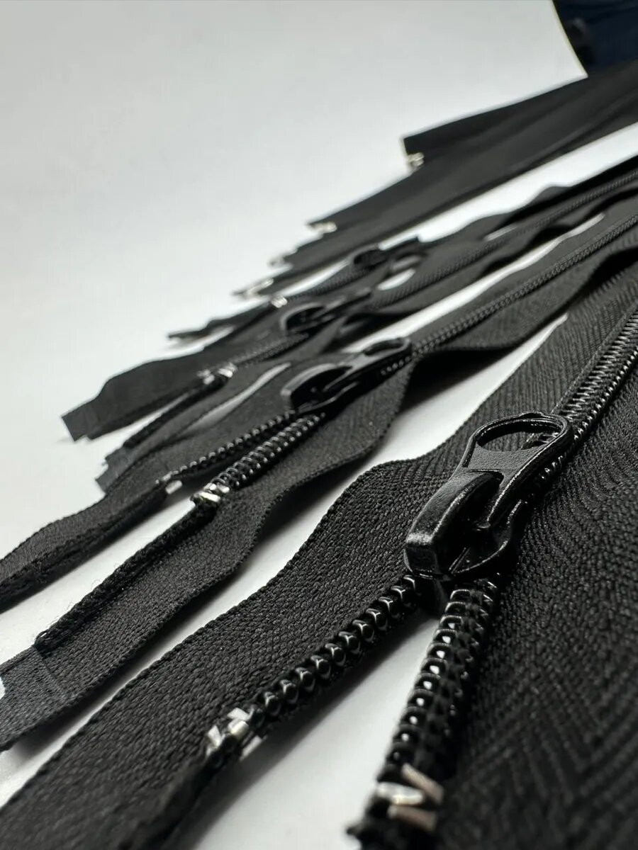 Молния спираль разъёмная №5 45 см 5шт — фото 1