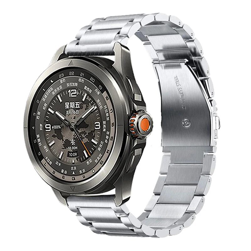 Металлический браслет для часов Xiaomi Watch S1, S1 Active, Mi watch и др, размер и цвет в ассортименте, Sets 2, 22mm — фото 1