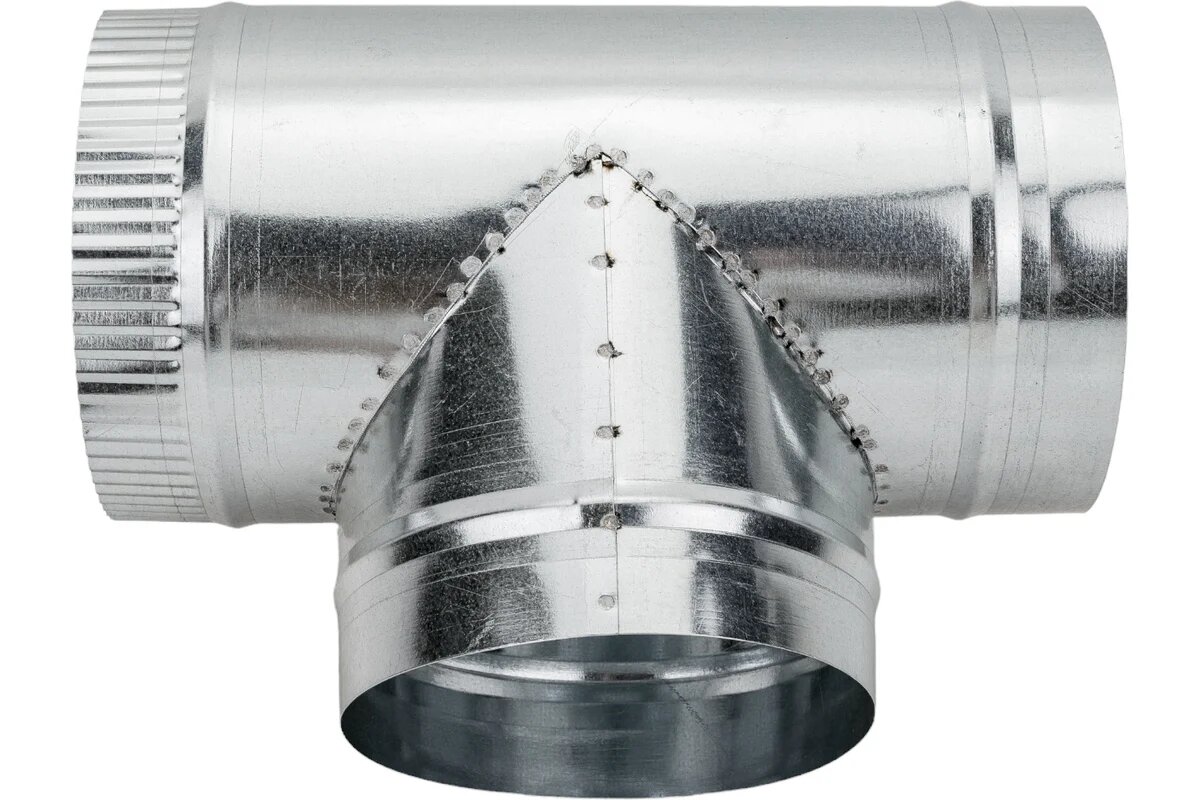 Тройник оцинкованный виенто ТМ160Ц