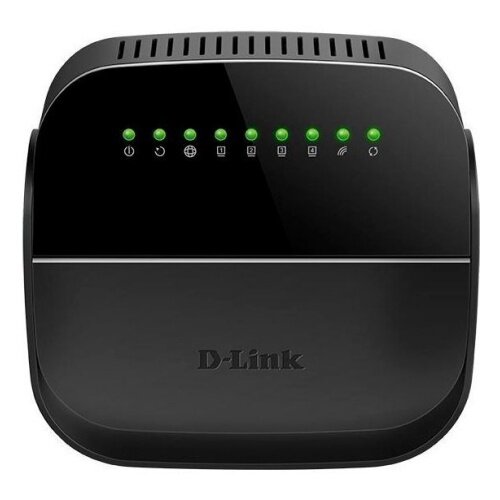Точка доступа d-link роутер беспроводной dsl-2640u/r1a adsl2+/vdsl2 черный