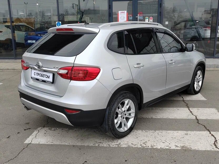 Дефлекторы окон Brilliance V5 с 2014 по 2022, к-т 4 шт, скотч 3M — фото 1
