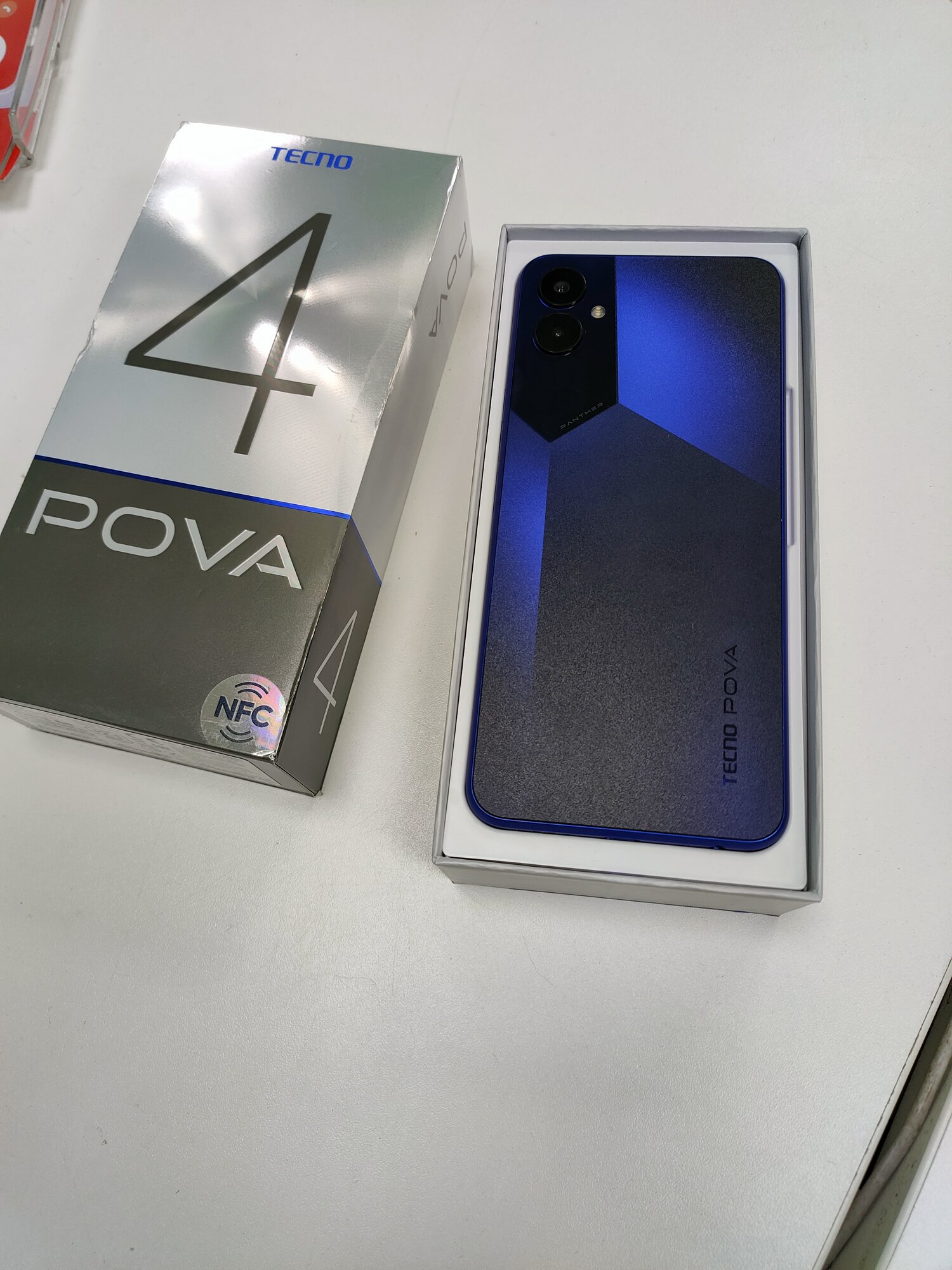 Смартфон TECNO Pova 4 8/128 ГБ, Dual nano SIM, Синий криолит — фото 1