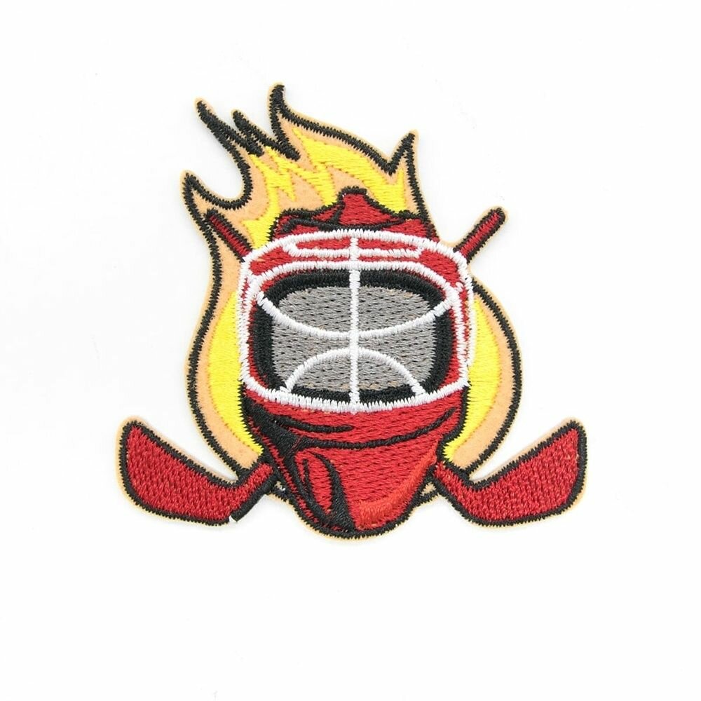 Термоаппликация Hobby&Pro Игра в хоккей, 6х6 см, 1 шт