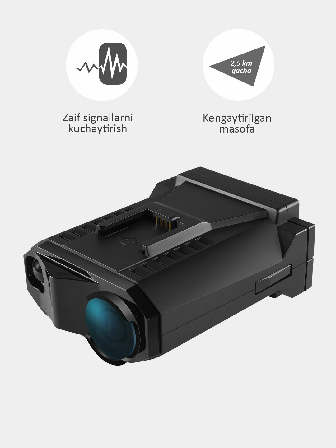 Видеорегистратор с радар-детектором NEOLINE X-COP 9700s Wi-Fi Black, версия Узбекистан — фото 1