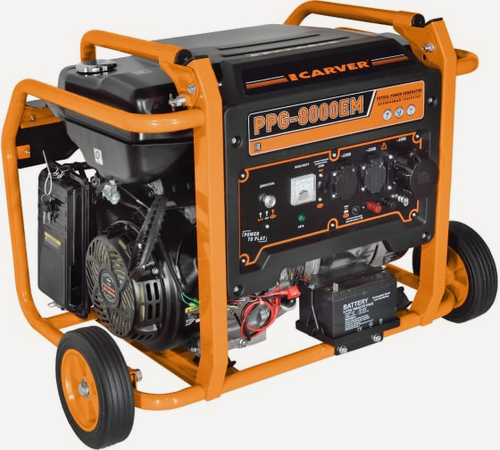 Изображение товара Генератор CARVER PPG- 8000ЕM 01.020.00030