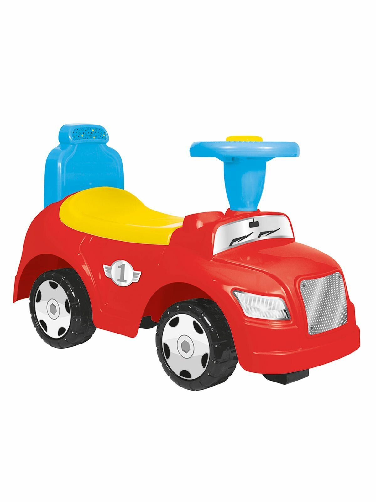 Машина-каталка, звук, красная — фото 1