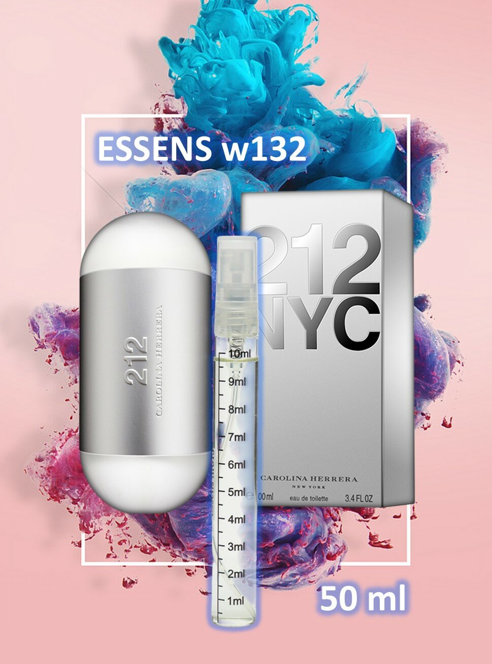 Духи Essens w132, аромат для женщин , номерные духи, классическая коллекция, 10 мл