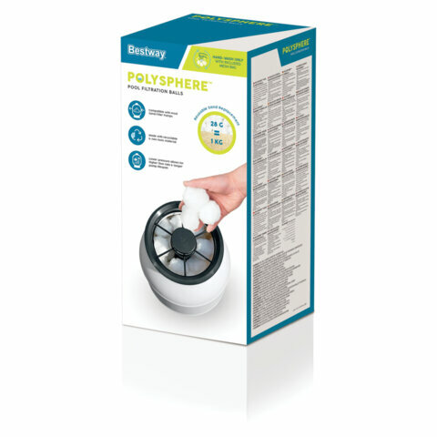 Наполнитель Polysphere для песчаных фильтров (эквивалент 18 кг песка) BESTWAY 58475