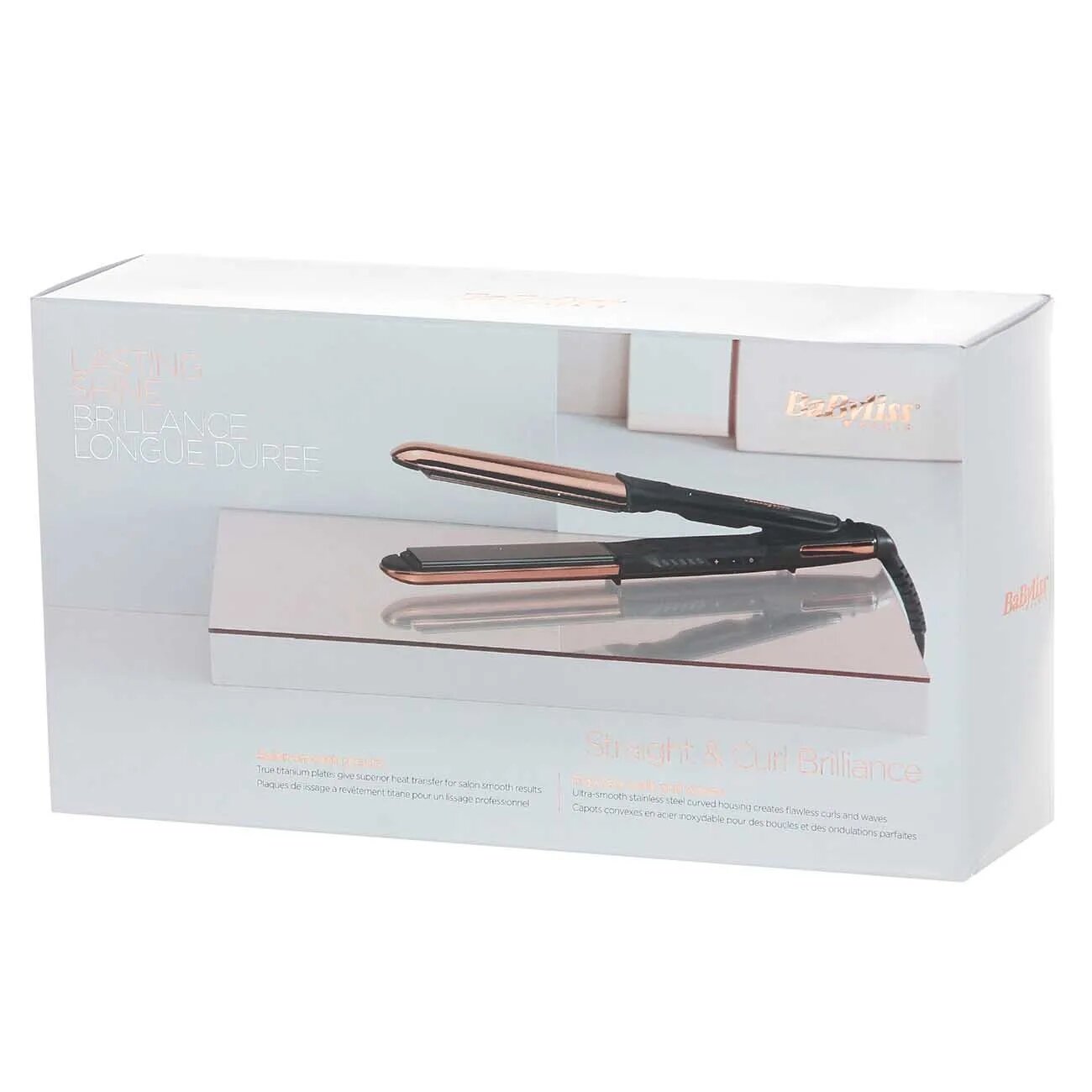 Обзор: Выпрямитель для волос BaByliss ST482E, black/gold