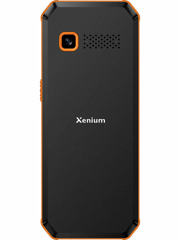 Мобильный телефон Philips Xenium X300 черный/оранжевый — фото 1