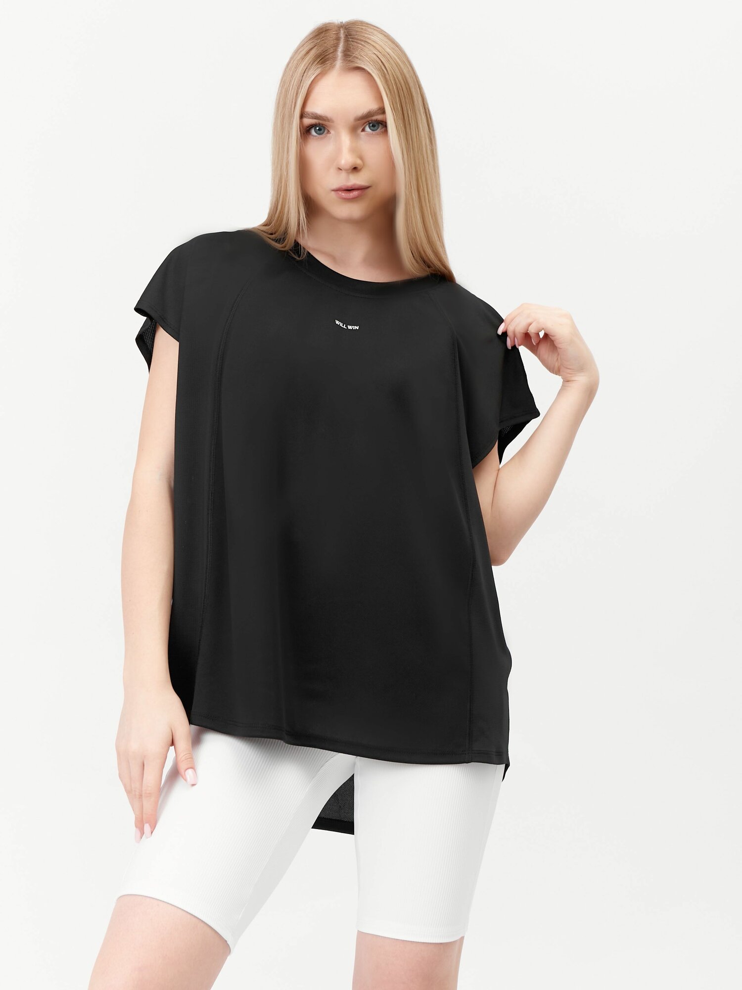 Футболка спортивная WILL WIN, размер L, черный